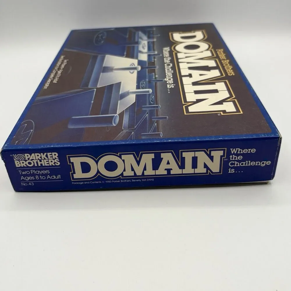 Domain Where The Challenge Is- Parker Brothers, 1983 COMPLETE